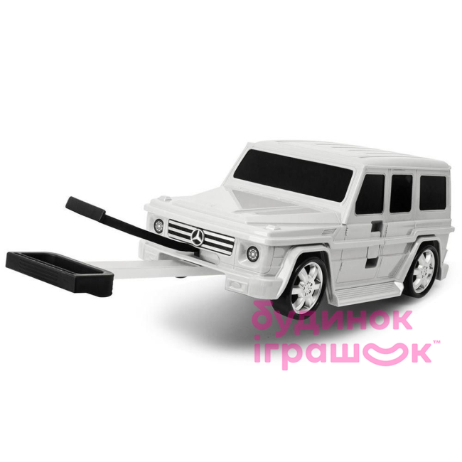 Детские чемоданы - Детский чемодан на колесиках Ridaz Mercedes-Benz G-Class белый (91009W-WHITE)#2