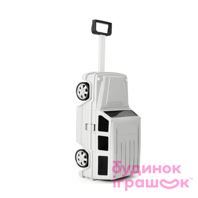 Дитячі валізи - Дитяча валіза на коліщатках Ridaz Mercedes-Benz G-Class білий (91009W-WHITE)#3