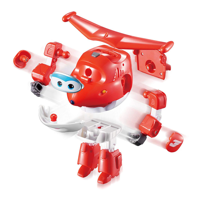 Фігурки персонажів - Іграшка-трансформер Super Wings Jett розмовляюча (YW710310)#4