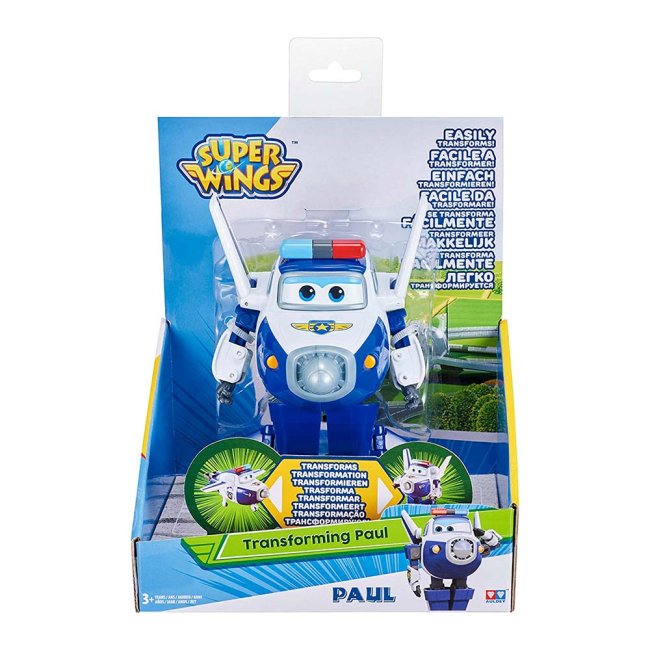Фигурки персонажей - Игрушка-трансформер Super Wings Paul (YW710250)#3