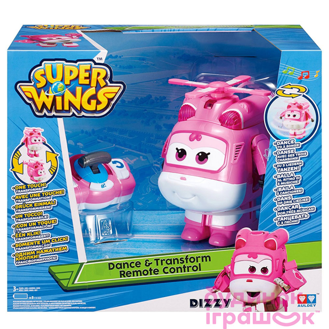 Фігурки персонажів - Іграшка-трансформер Super Wings на р/к  Dizzy танцююча (YW710740)#5
