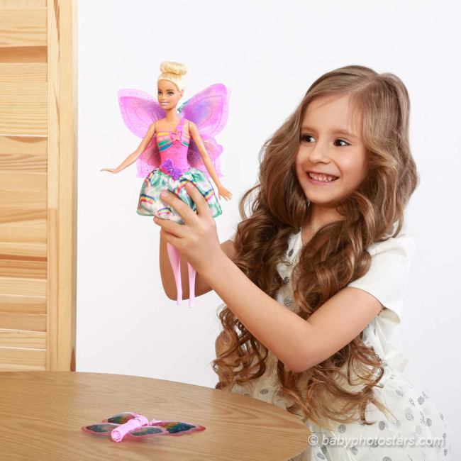 Ляльки - Лялька Barbie Фея Літаючі крильця (FRB08)#6