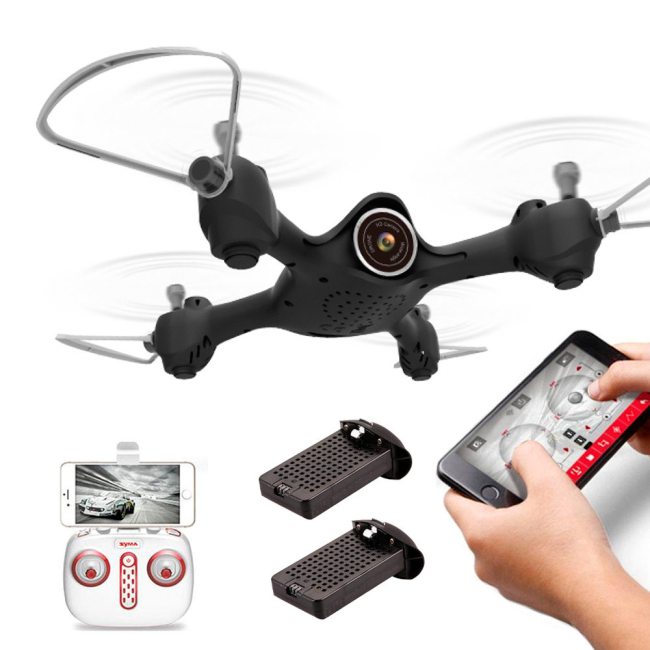 Радиоуправляемые модели - Квадрокоптер Syma X23W с камерой FPV Wi Fi 21 см ассортимент (Х23W)#5