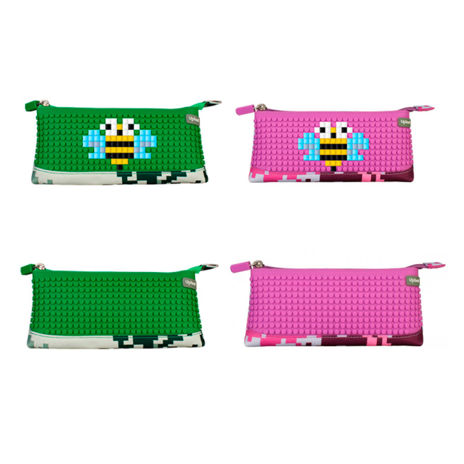 Пенали та гаманці - Пенал Upixel Camouflage Фіолетовий (WY-B002J-A)#2