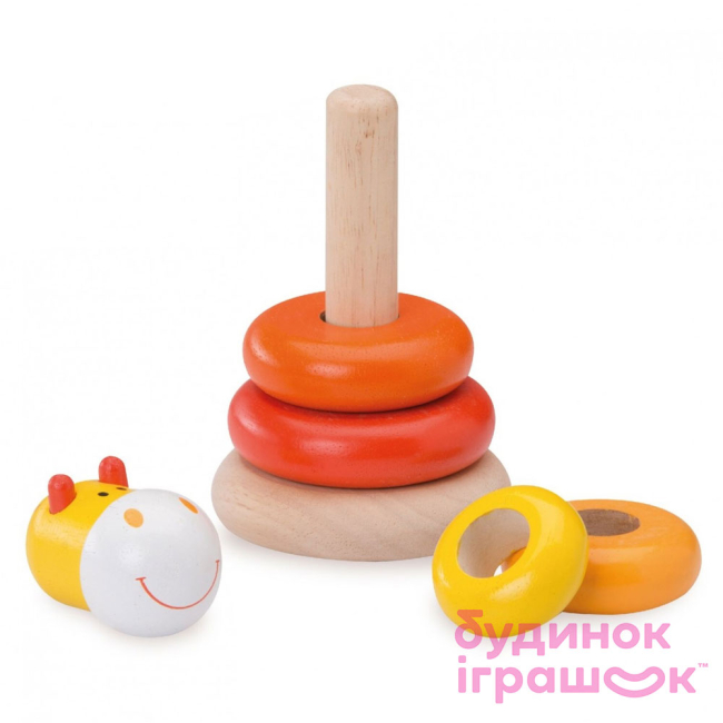 Развивающие игрушки - Пирамидка Wonderworld Жираф (WW-1202)#2