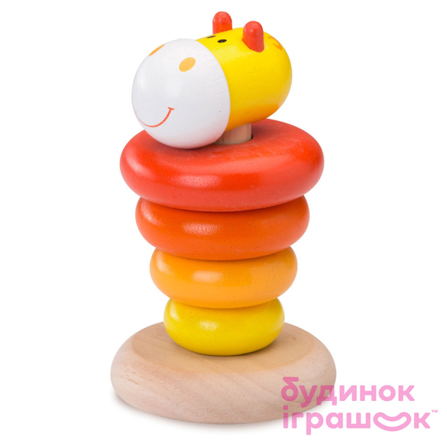 Развивающие игрушки - Пирамидка Wonderworld Жираф (WW-1202)#3