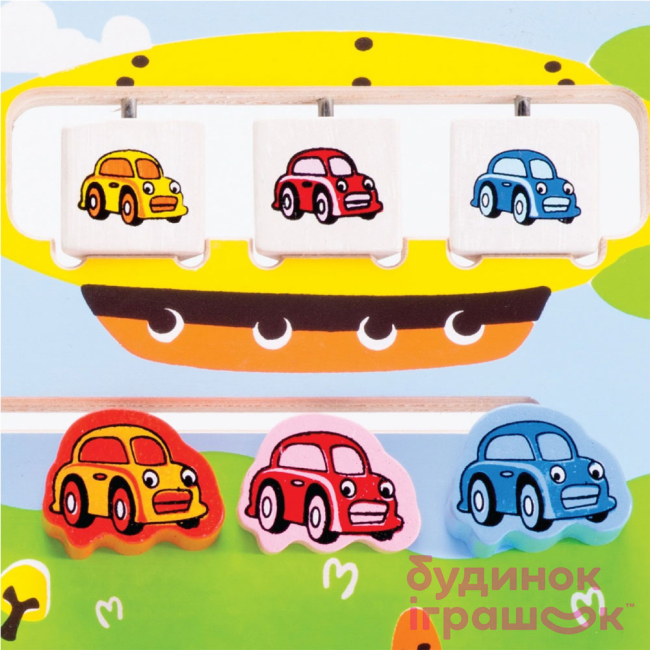 Развивающие игрушки - Развивающая игра Wonderworld Лабиринт-дорога (WED-3084)#2