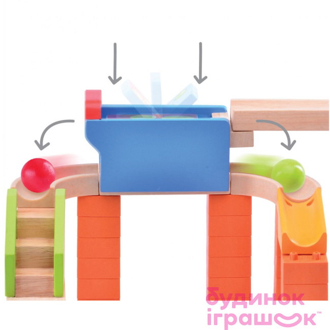 Развивающие игрушки - Конструктор Wonderworld Trix Track Флиппер (WW-7002)#2