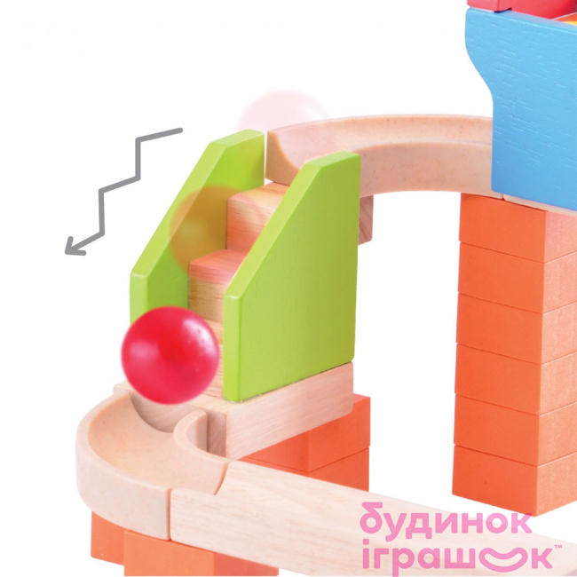 Развивающие игрушки - Конструктор Wonderworld Trix Track Флиппер (WW-7002)#3