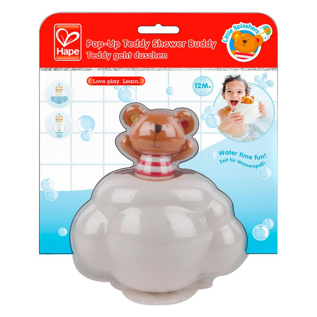 Іграшки для ванни - Іграшка для ванни Hape Teddy приймає душ (E0202)#2