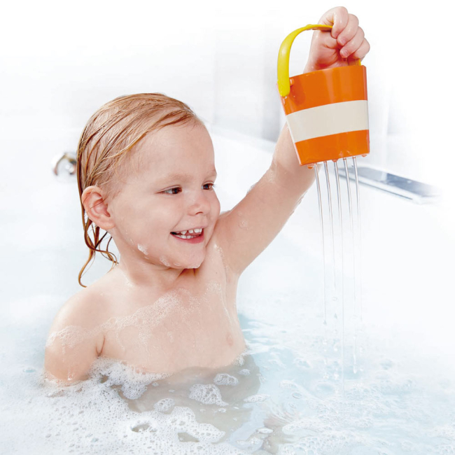 Игрушки для ванны - Набор для ванны Hape Счастливые ведра (E0205)#3