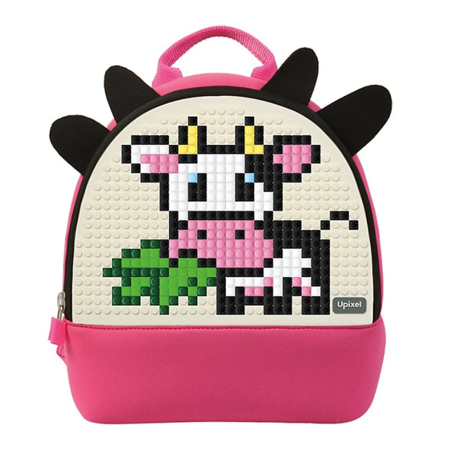 Рюкзаки и сумки - Рюкзак Upixel Doodle Cattle фуксия (WY-A029C)#3