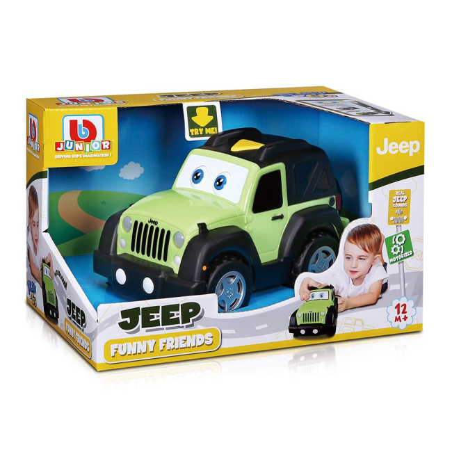Машинки для малышей - Машинка игрушечная Bb Junior Jeep Wrangler свет/звук (16-81531)#4