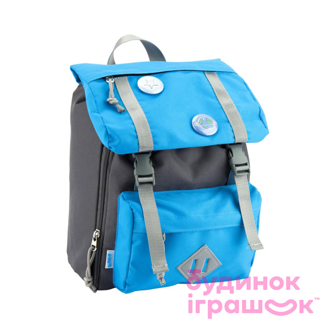 Рюкзаки та сумки - Рюкзак дошкільний Kite сіро-блакитний (K18-543XXS-4)#2