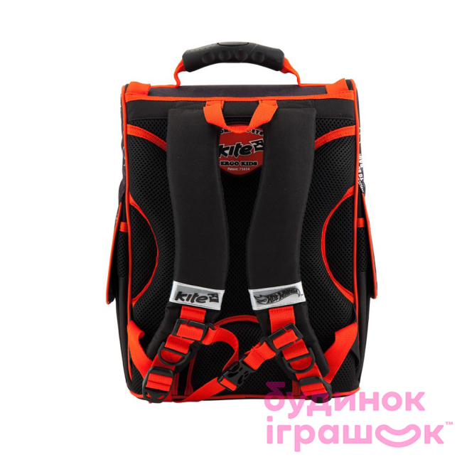 Рюкзаки и сумки - Рюкзак школьный Kite Hot Wheels каркасный (HW18-501S-1)#3