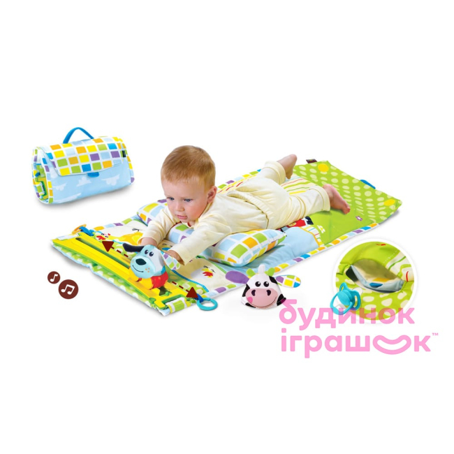 Розвивальні килимки - Розвивальний килимок-сумка Yookidoo Малюк (40127)#2