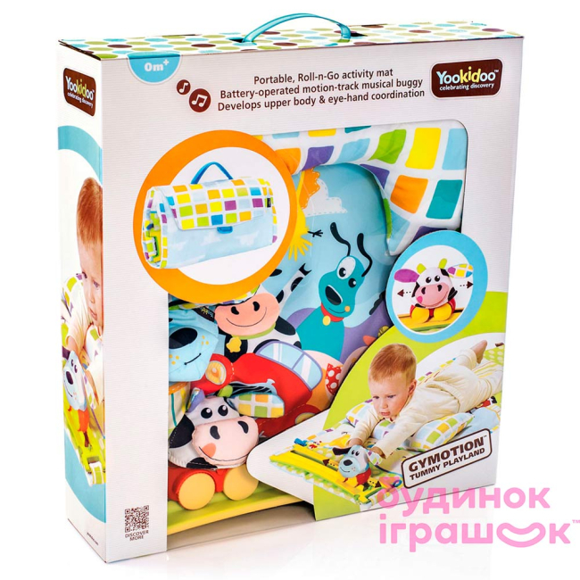 Розвивальні килимки - Розвивальний килимок-сумка Yookidoo Малюк (40127)#3