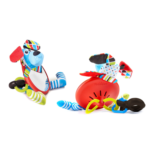 Подвески, мобили - Игрушка на коляску Yookidoo Мое первое зеркальце Собачка (40143)#2