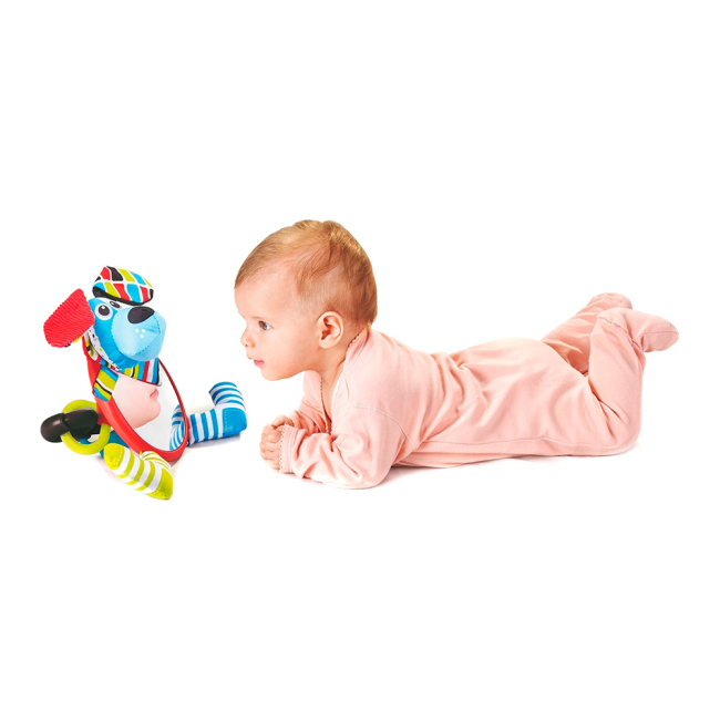 Подвески, мобили - Игрушка на коляску Yookidoo Мое первое зеркальце Собачка (40143)#3