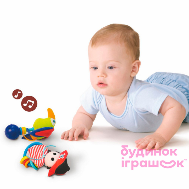 Погремушки, прорезыватели - Набор Yookidoo Пират и попугай (40118)#3