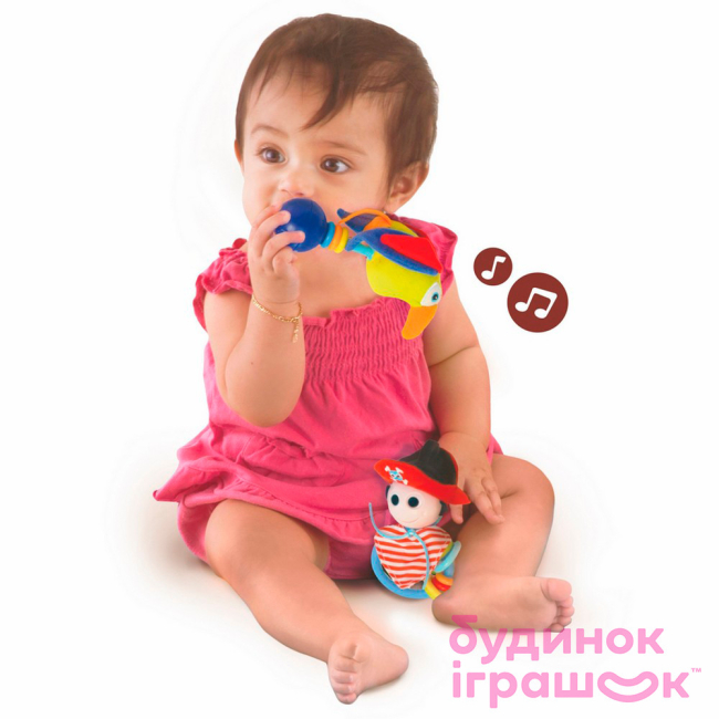 Погремушки, прорезыватели - Набор Yookidoo Пират и попугай (40118)#5