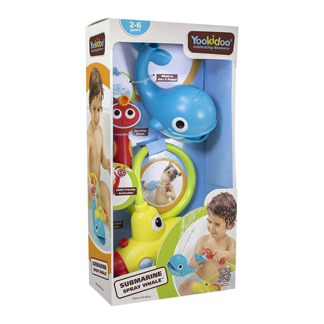 Іграшки для ванни - Іграшка для води Yookidoo Субмарина з китом (40142)#3