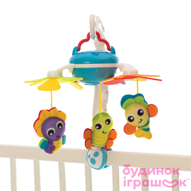 Підвіски, мобілі - Підвіска для ліжечка Playgro Підводний світ музична (0185479) (0185479 )#3