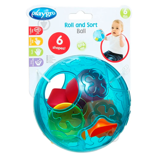 Игрушки для малышей - Мячик-сортер Playgro (4086169)#2