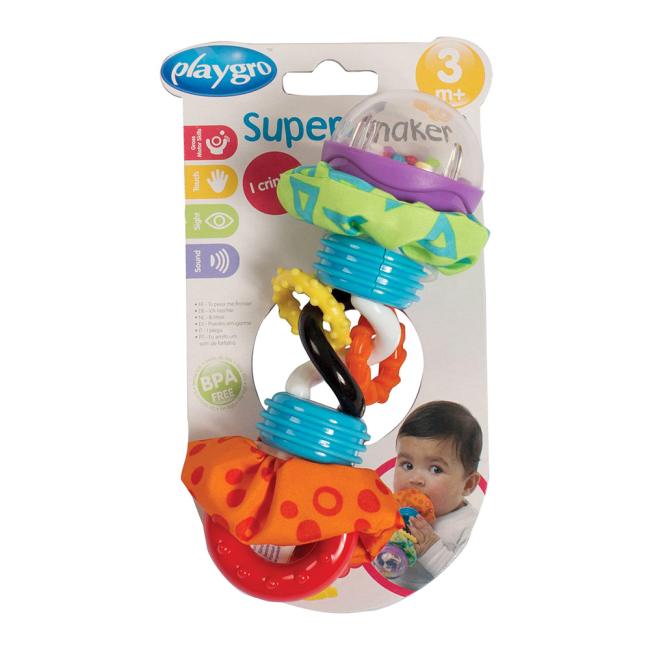 Брязкальця, прорізувачі - Брязкальце-прорізувач Playgro Шейкер (0181598) (0181598 )#2