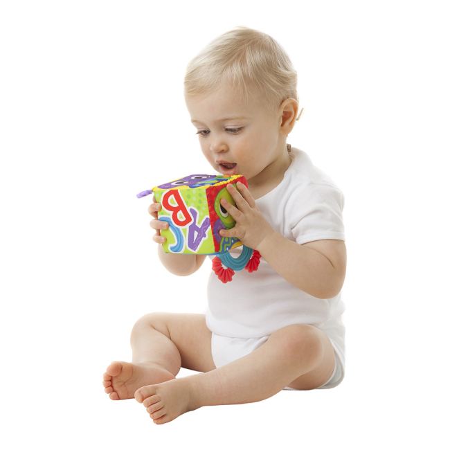 Погремушки, прорезыватели - Прорезыватель Playgro Кубик (0186376) (0186376 )#2