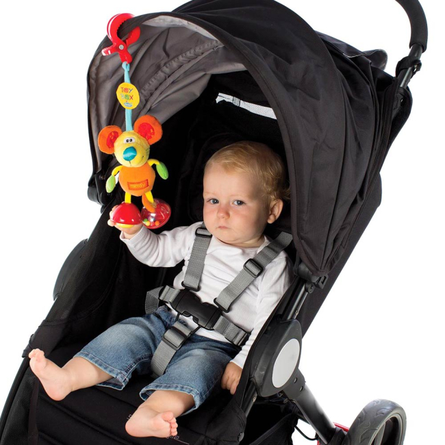 Подвески, мобили - Подвеска Playgro Мишка на зажиме (10114104) (010114104)#3