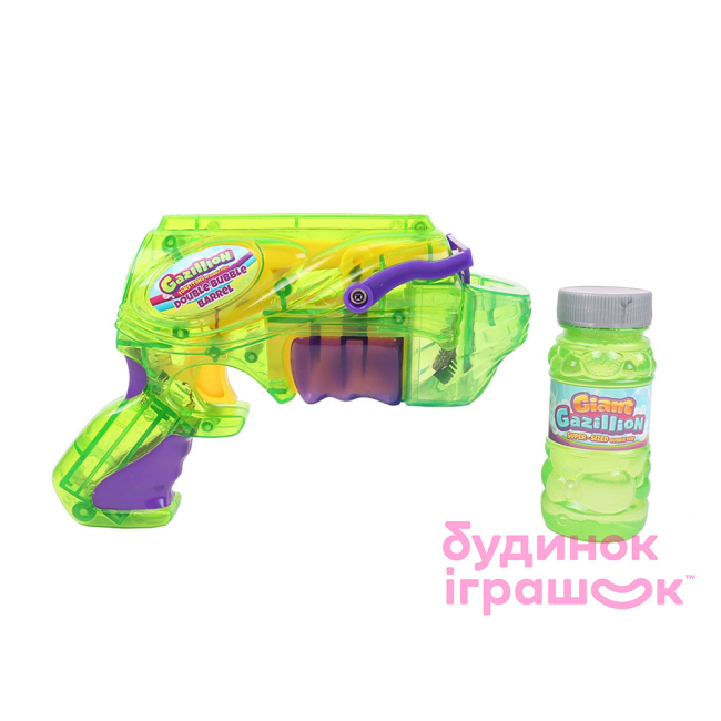 Мильні бульбашки - Набір для надування бульбашок Gazillion Bubbles Подвійний ствол 118 мл (36257)#2