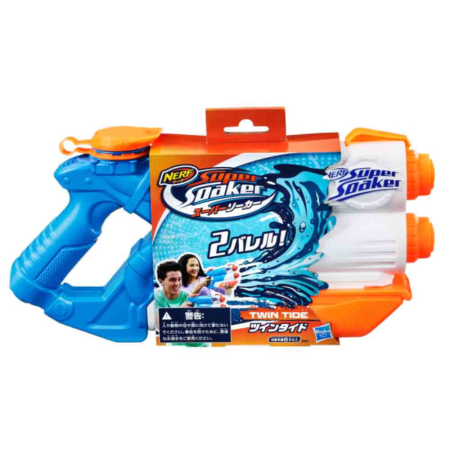 Водна зброя - Водний бластер NERF Super soaker Twin tide (E0024)#2