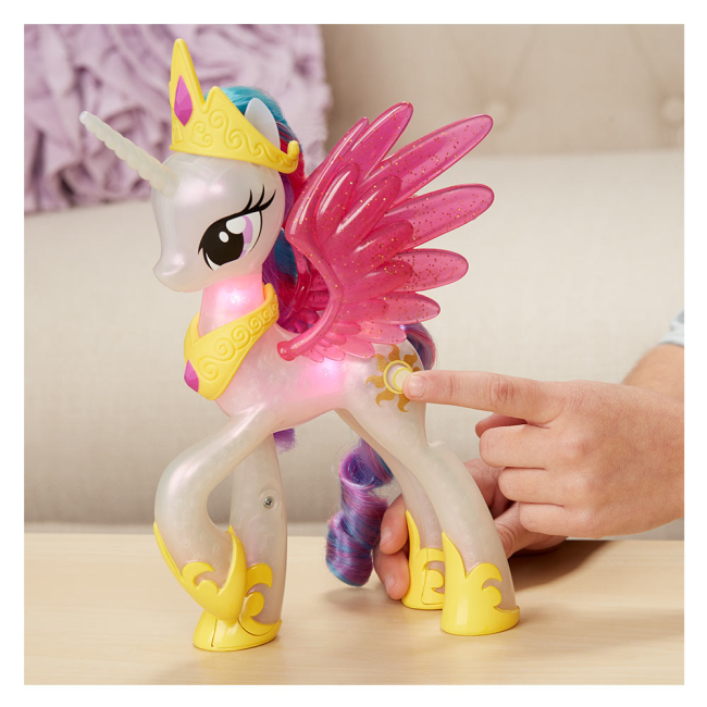 Фігурки персонажів - Набір My Little Pony Принцеса Селеста із світловим ефектом (E0190)#3