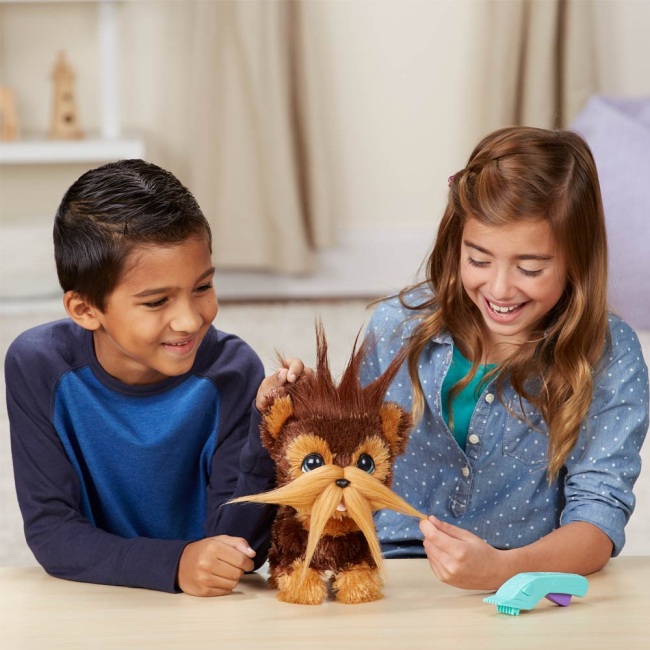 М'які тварини - Інтерактивна іграшка FurReal Friends Волохатий Шон із аксесуарами (E0497)#4