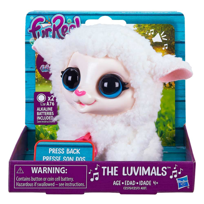 М'які тварини - Інтерактивна іграшка FurReal Friends Співаючі тваринки Ягня (C2173/C2175)#2