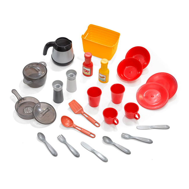 Детские кухни и бытовая техника - Игрушечная кухня Step2 Little cooks 86,4х66х27,94 см (869000)#6