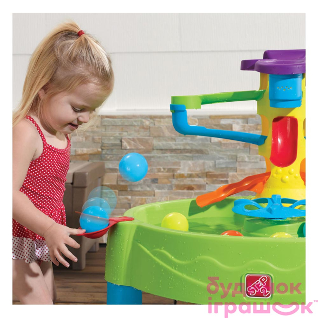Игровые комплексы, качели, горки - Стол для игр з водою Step2 Busy ball play table (840000)#2