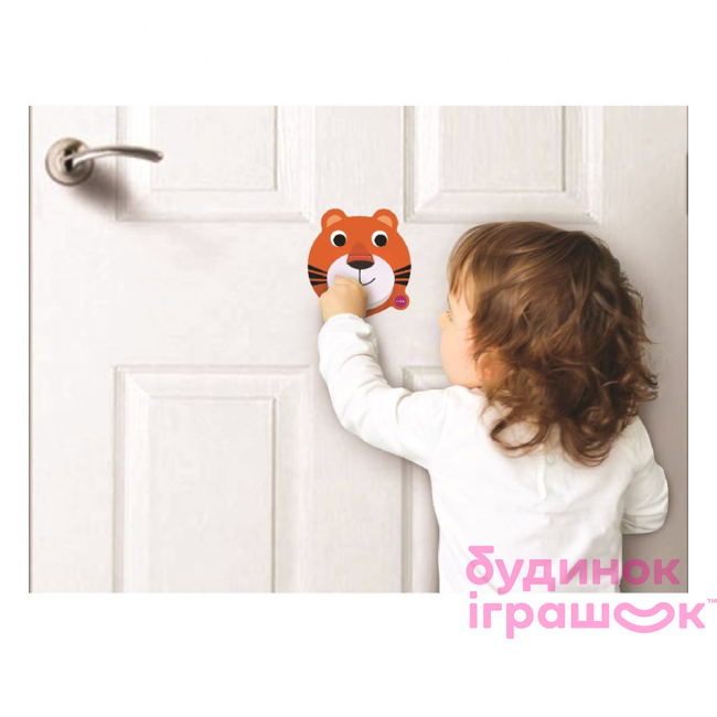 Развивающие игрушки - Настенная игрушка Oribel Veritiplay Молоточек тигр (OR808-90001)#3