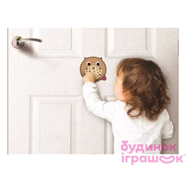 Развивающие игрушки - Настенная игрушка Oribel Veritiplay Молоточек ежик (OR803-90001)#3