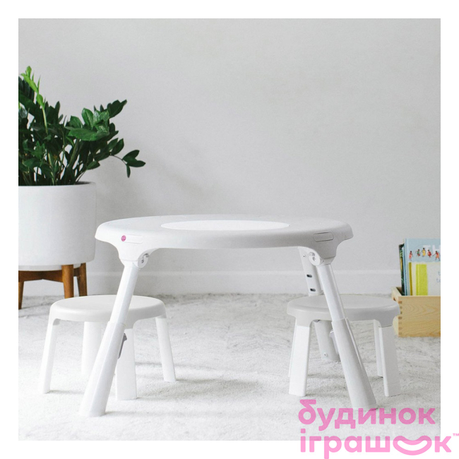 Розвивальні іграшки - Cтолик Oribel Portaplay Wonderland із 2 стільчиками (CY303-90008-INT-R)#2