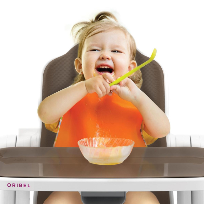 Товари для догляду - Стільчик для годування Oribel Cocoon Мигдальний (OR202-90006)#5
