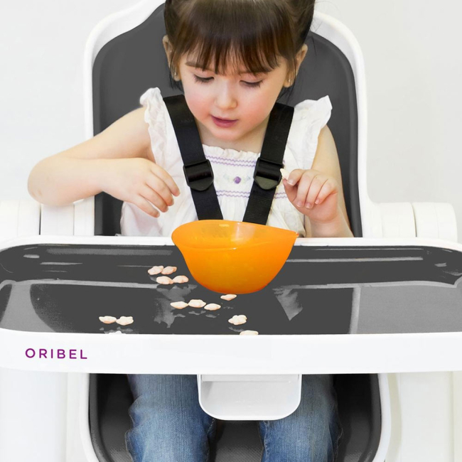 Товари для догляду - Стільчик для годування Oribel Cocoon Графітовий (OR203-90006)#6