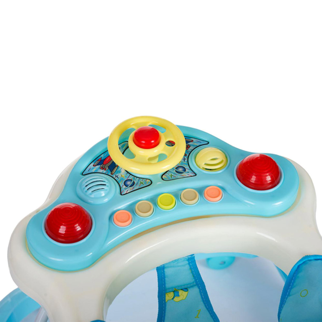 Ходунки - Ходунки Babyhit Action голубые с эффектами (21734)#4