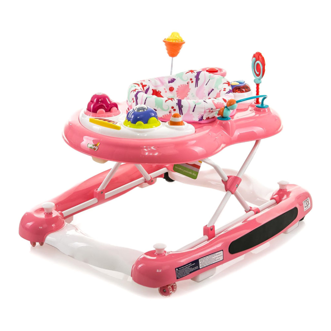 Ходунки - Ходунки Babyhit Active рожеві із ефектами (26221)#2