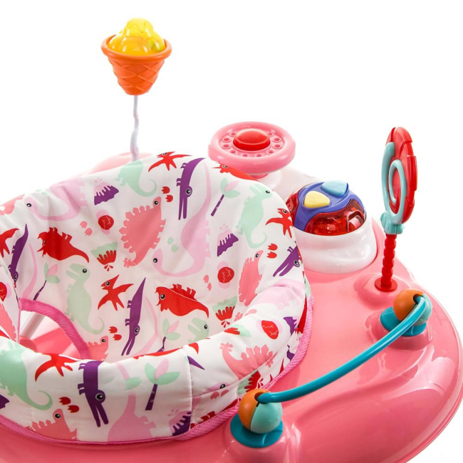 Ходунки - Ходунки Babyhit Active рожеві із ефектами (26221)#5