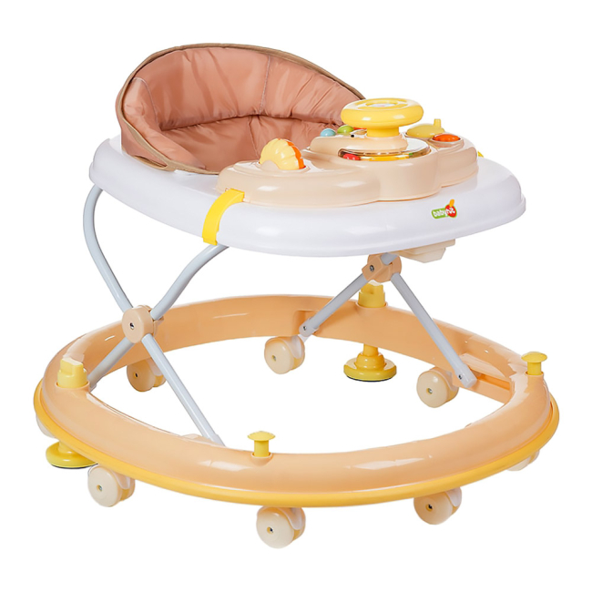 Ходунки - Ходунки Babyhit Clever бежевые с эффектами (21739)#2