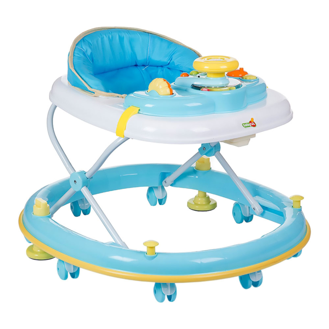 Ходунки, каталки, прыгунки - Ходунки Babyhit Clever голубые (21740)#2