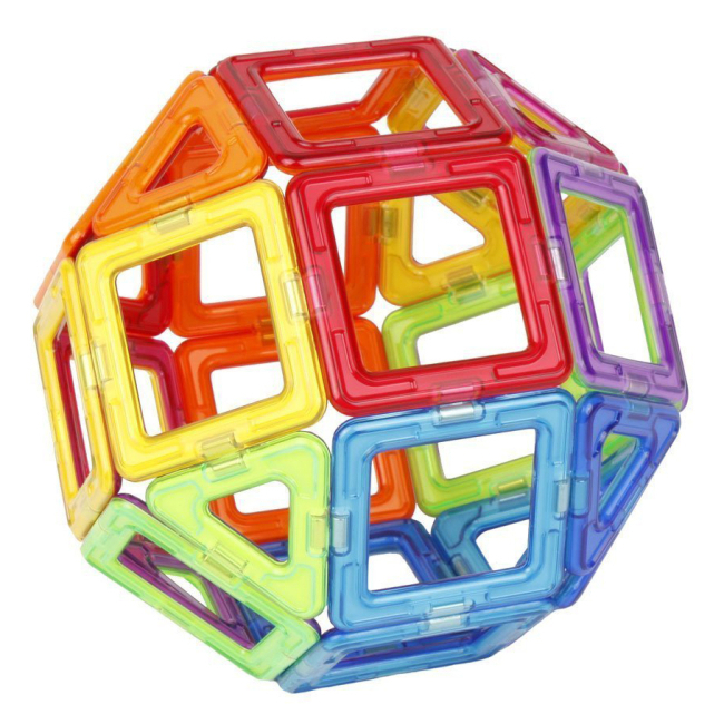 Магнитные конструкторы - Конструктор Magplayer Магнитный набор 20 элементов (MPA-20)#5