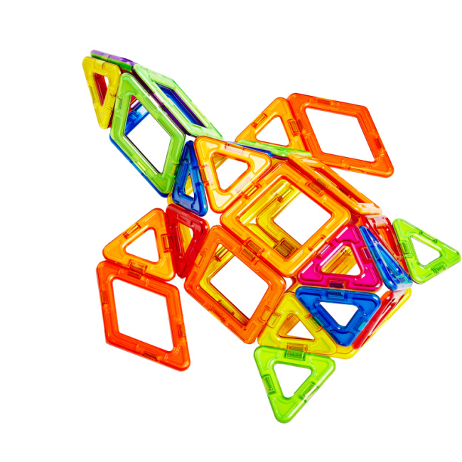 Магнитные конструкторы - Конструктор Magplayer Магнитный набор 45 элементов (MPA-45)#5